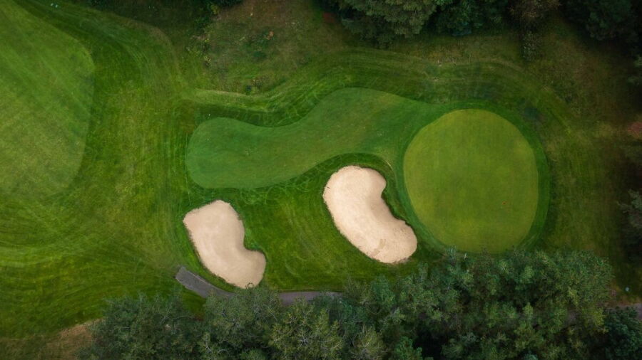 Hardelot GC - The Dunes: Aerial