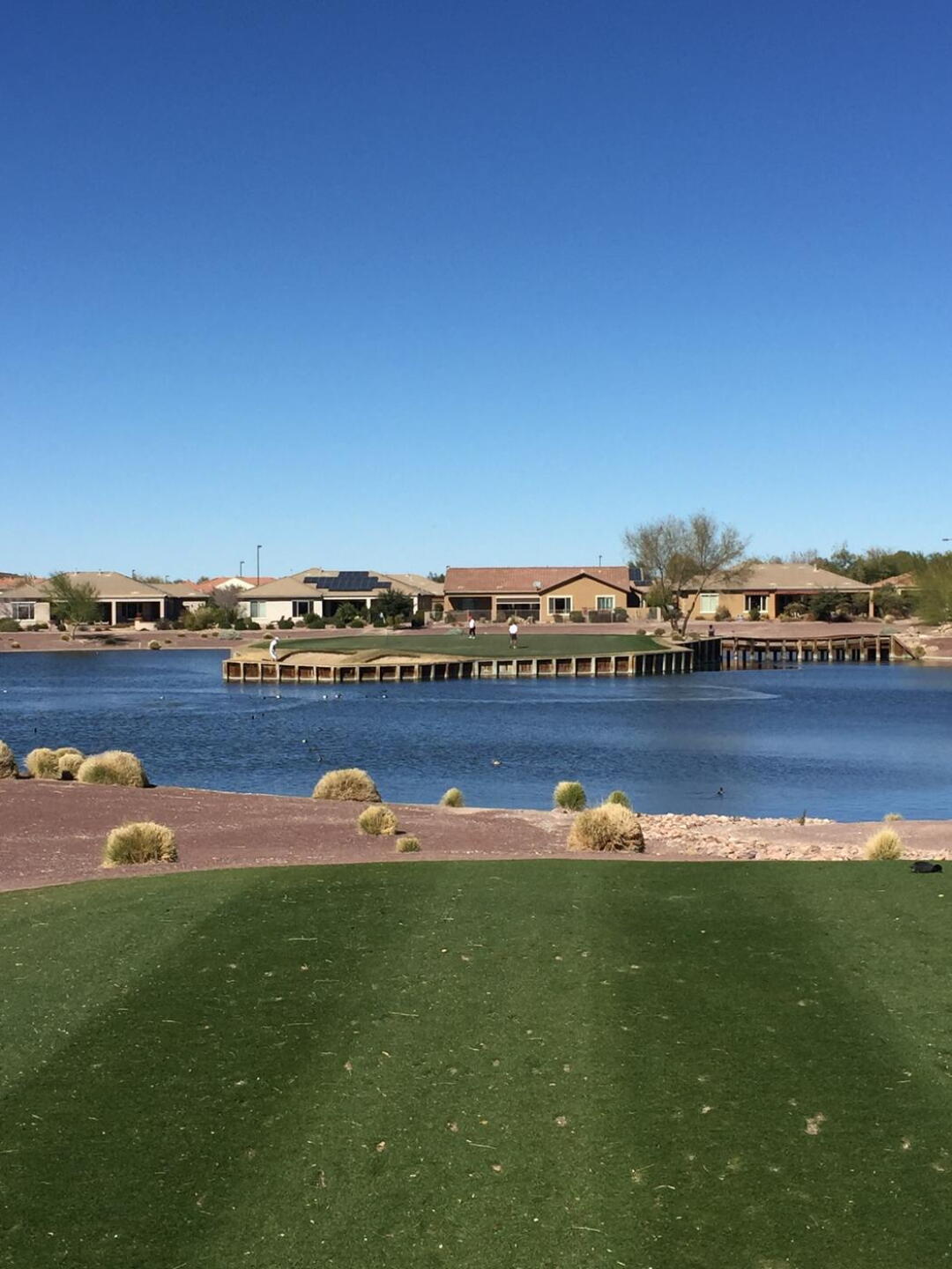 Island green on #17 (Photo submitted by Dante6653248 on 02/10/2016)