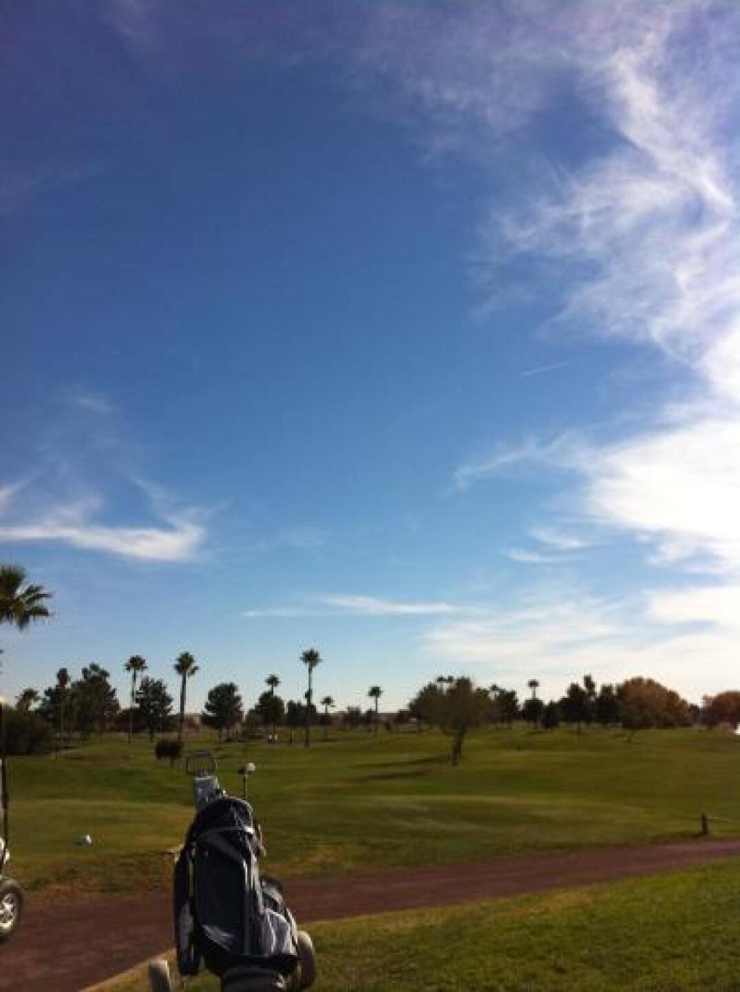 Beautiful blue Arizona sky. (Photo submitted by Maggieq on 01/10/2013)