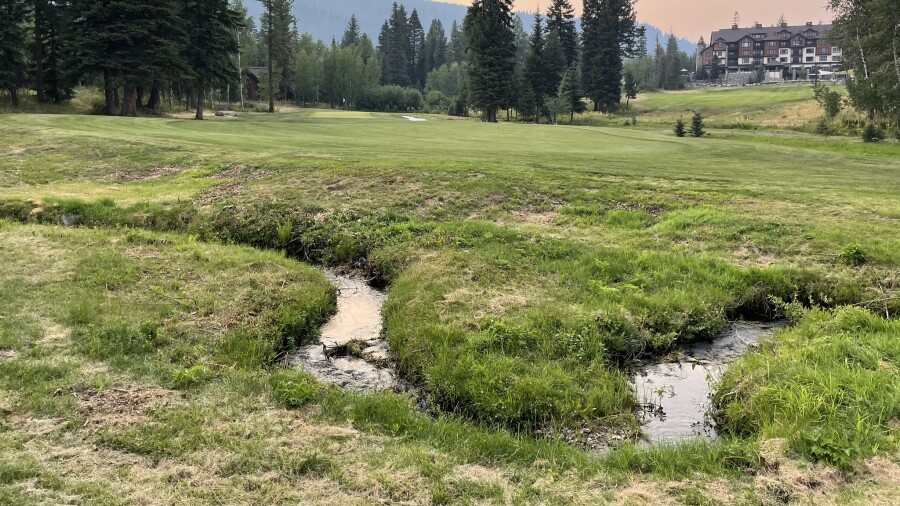 Osprey Meadows at Tamarack Resort - hole 16 