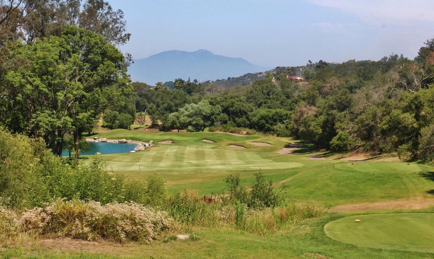 Mt. Woodson Golf Course - hole 18 
