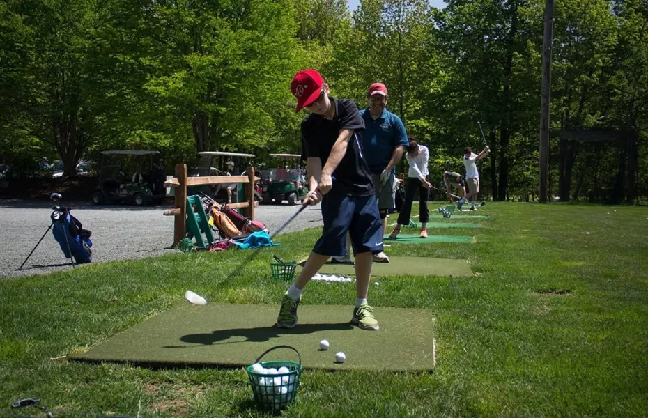 Timber Trails GC: Driving range