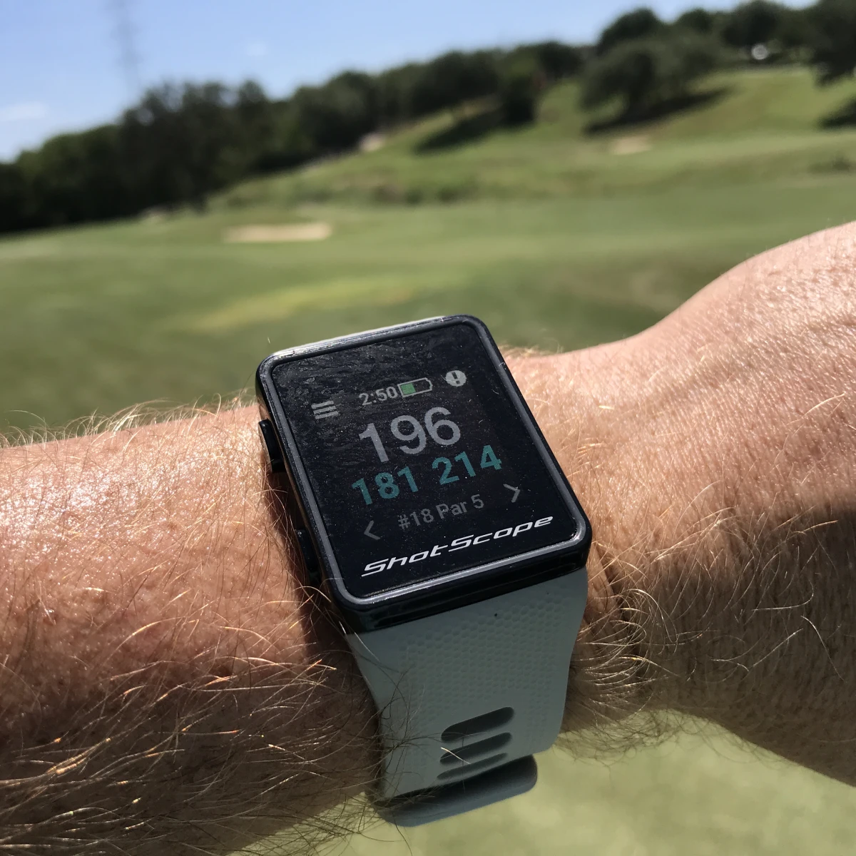 Review of the Shot Scope V3 GPS watch and shot tracker