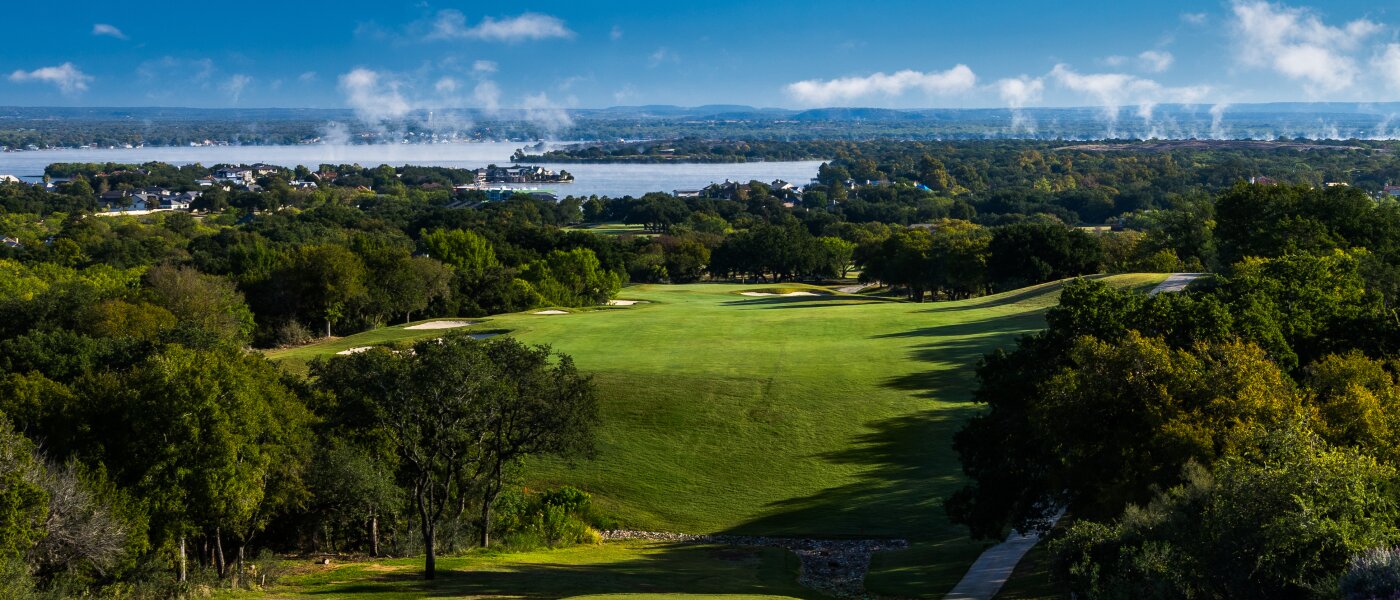 10th hole at Apple Rock Golf Course at Horseshoe Bay Resort in Texas