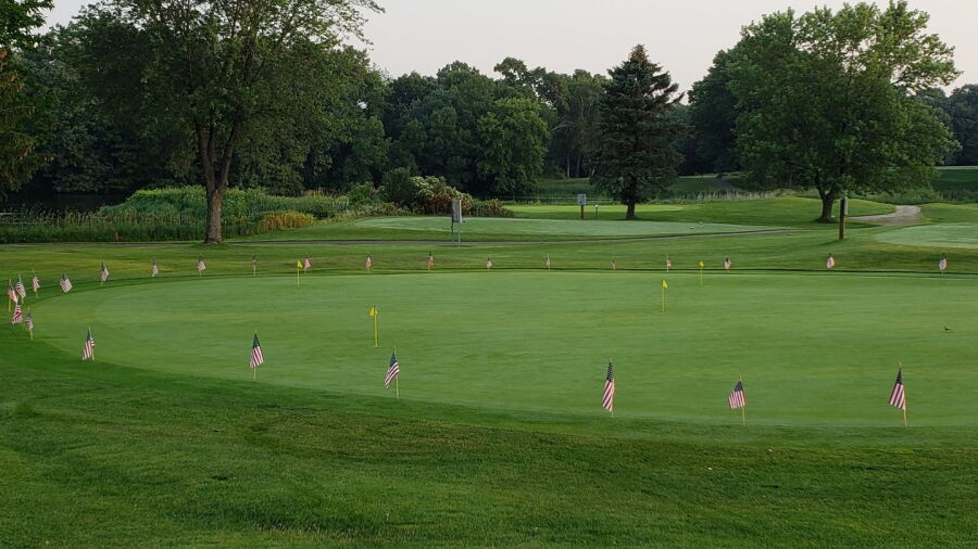 Valleywood GC: Putting green