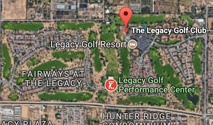 Legacy Golf Club - Aerial