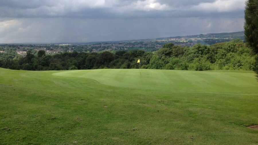18th green at Grange Park