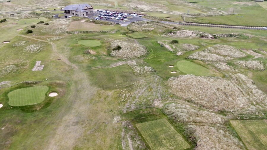Ballyliffin GC - The Pollan Links: Aerial