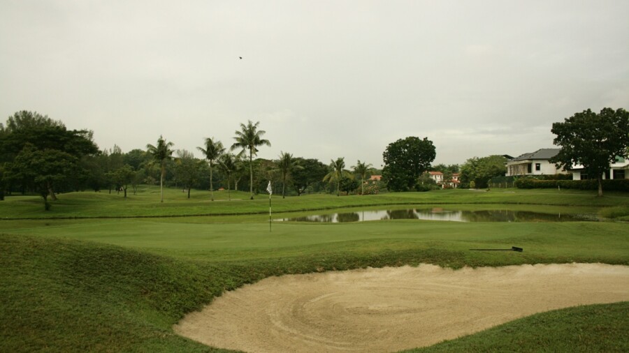 Bunga Raya course at Saujana Golf & C.C. - hole 17