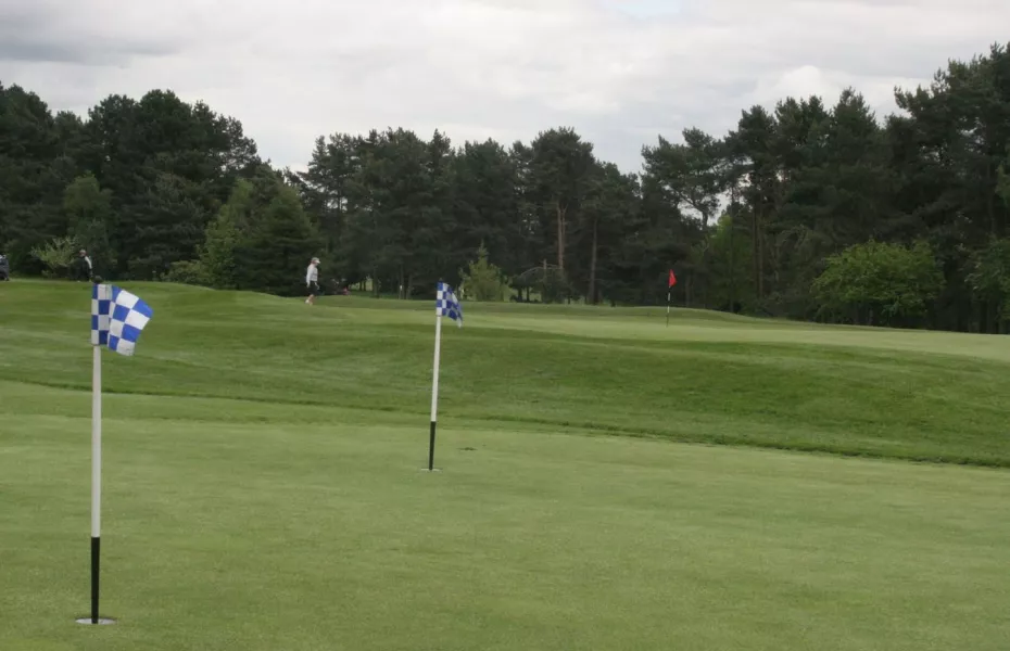Coxmoor GC: Practice area
