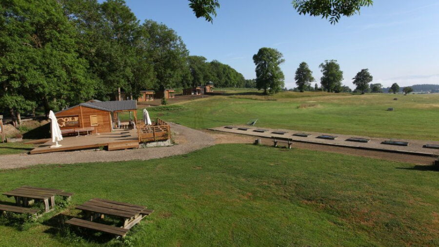 Domaine de Barres GC: Driving range