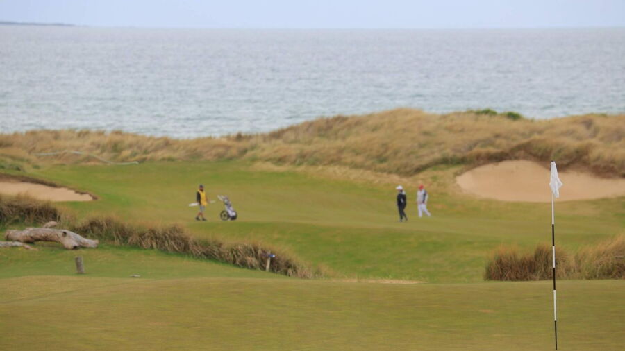 Barnbougle Dunes: 12th green