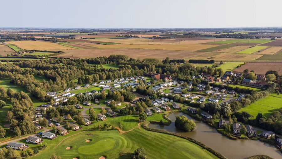 Tydd St Giles GCC: Aerial