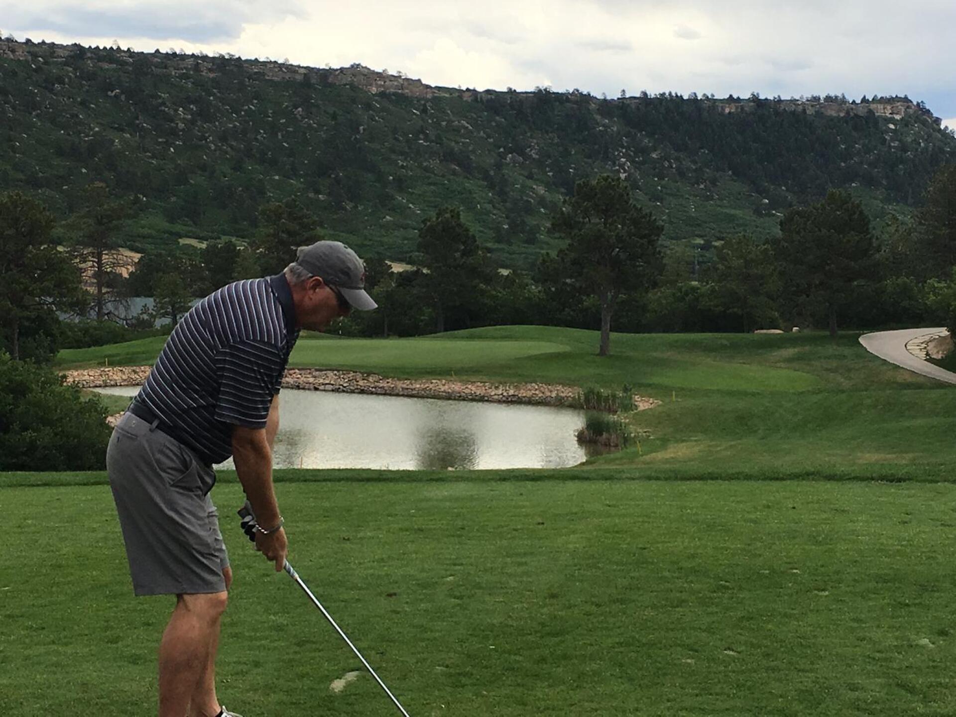 Beautiful Par 3 at Bear Dance Golf. Larkspur, Colorado (Photo submitted by ahalfman37 on 08/14/2017)