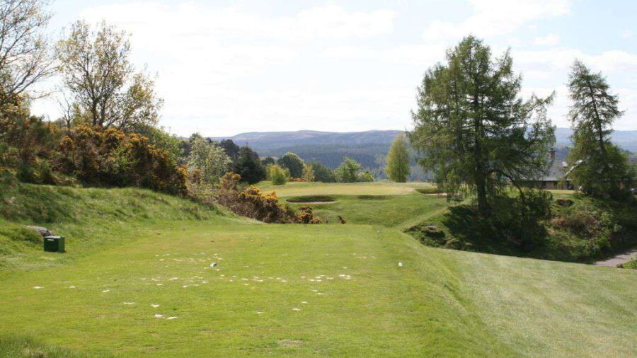 Par 3 at Dunkeld & Birnam Golf Club