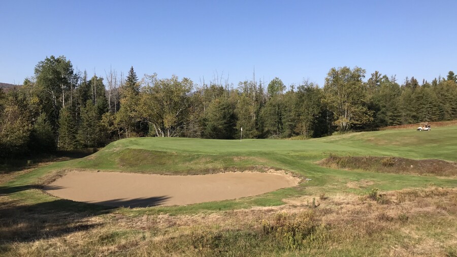 Lake Placid Club - Links course - bunker