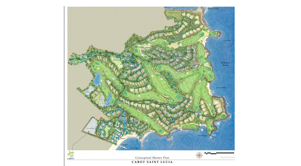 Plan for Cabot St. Lucia