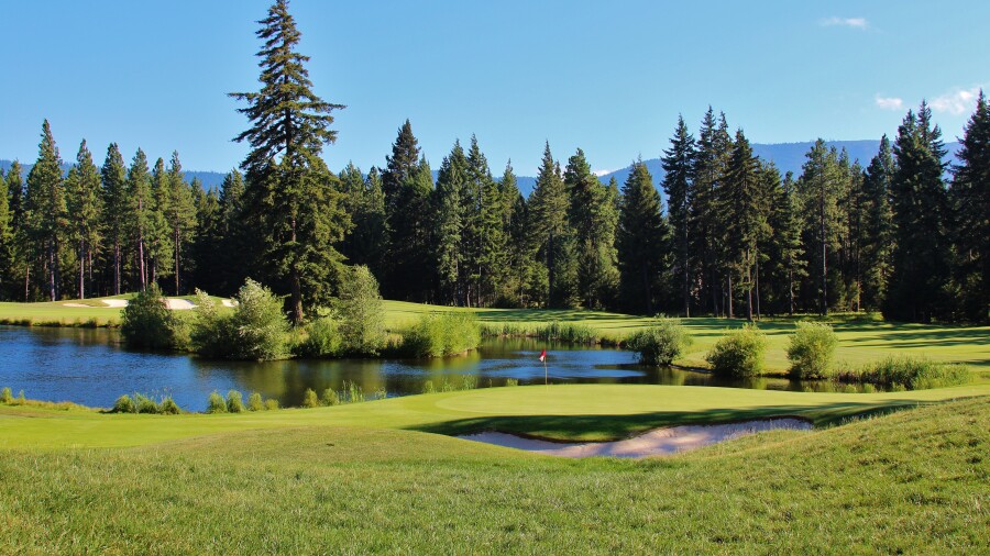 Suncadia Resort - Prospector golf course - hole 6