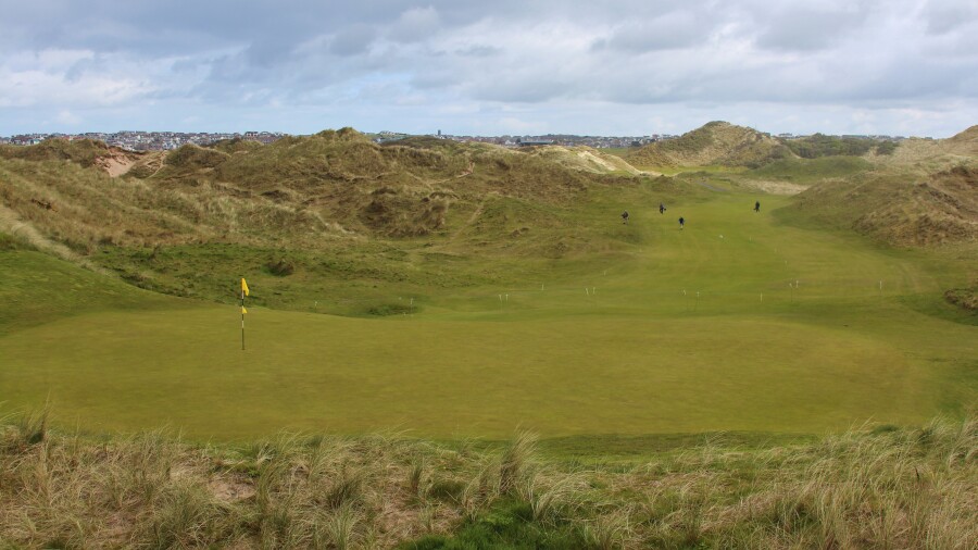 Portstewart Golf Club - Strand Course - fourth green 