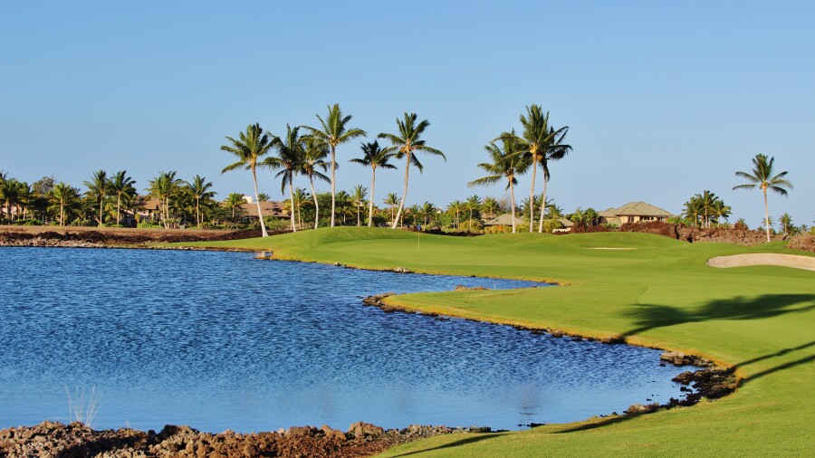 Mauna Lani Resort - South golf course - 4th