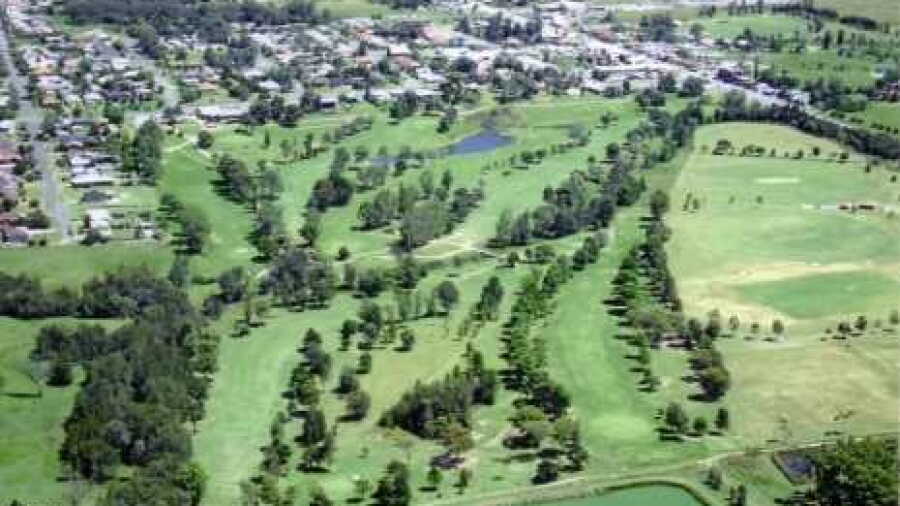 Branxton GC: Aerial view