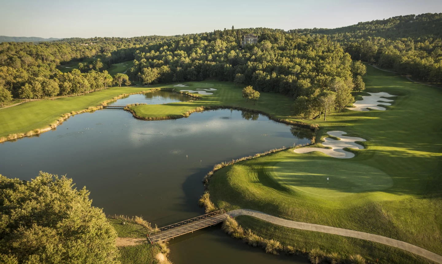 Terre Blanche resort - Le Chateau golf course