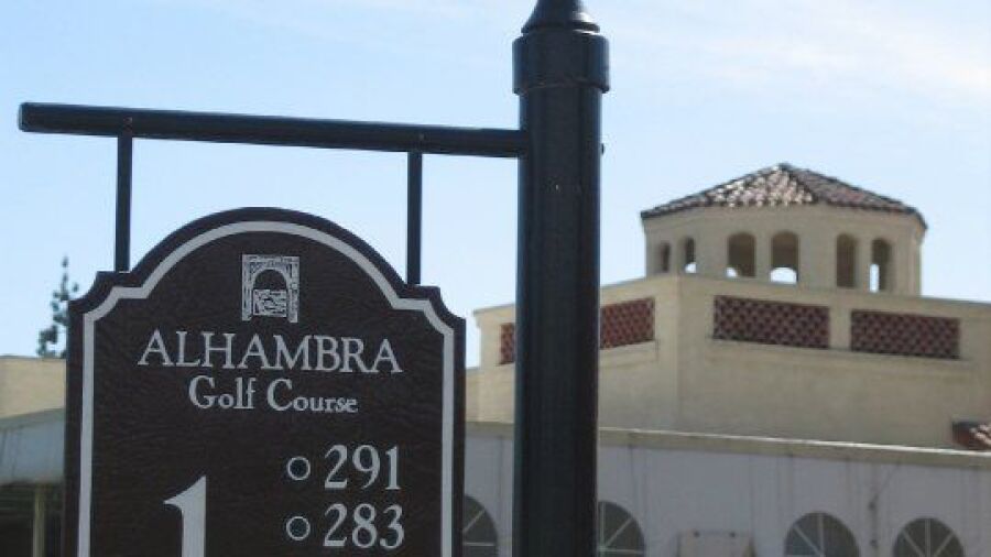 Alhambra GC: #1 & clubhouse