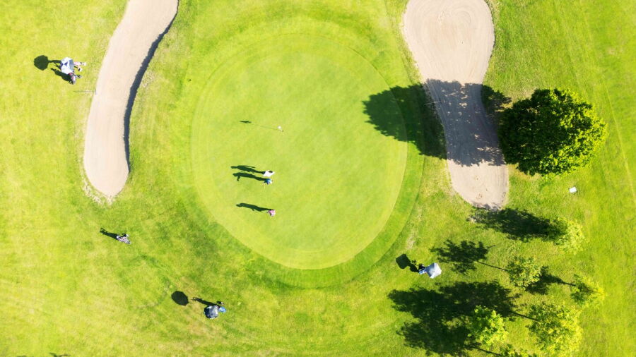 Leinetal Einbeck GCC: Aerial
