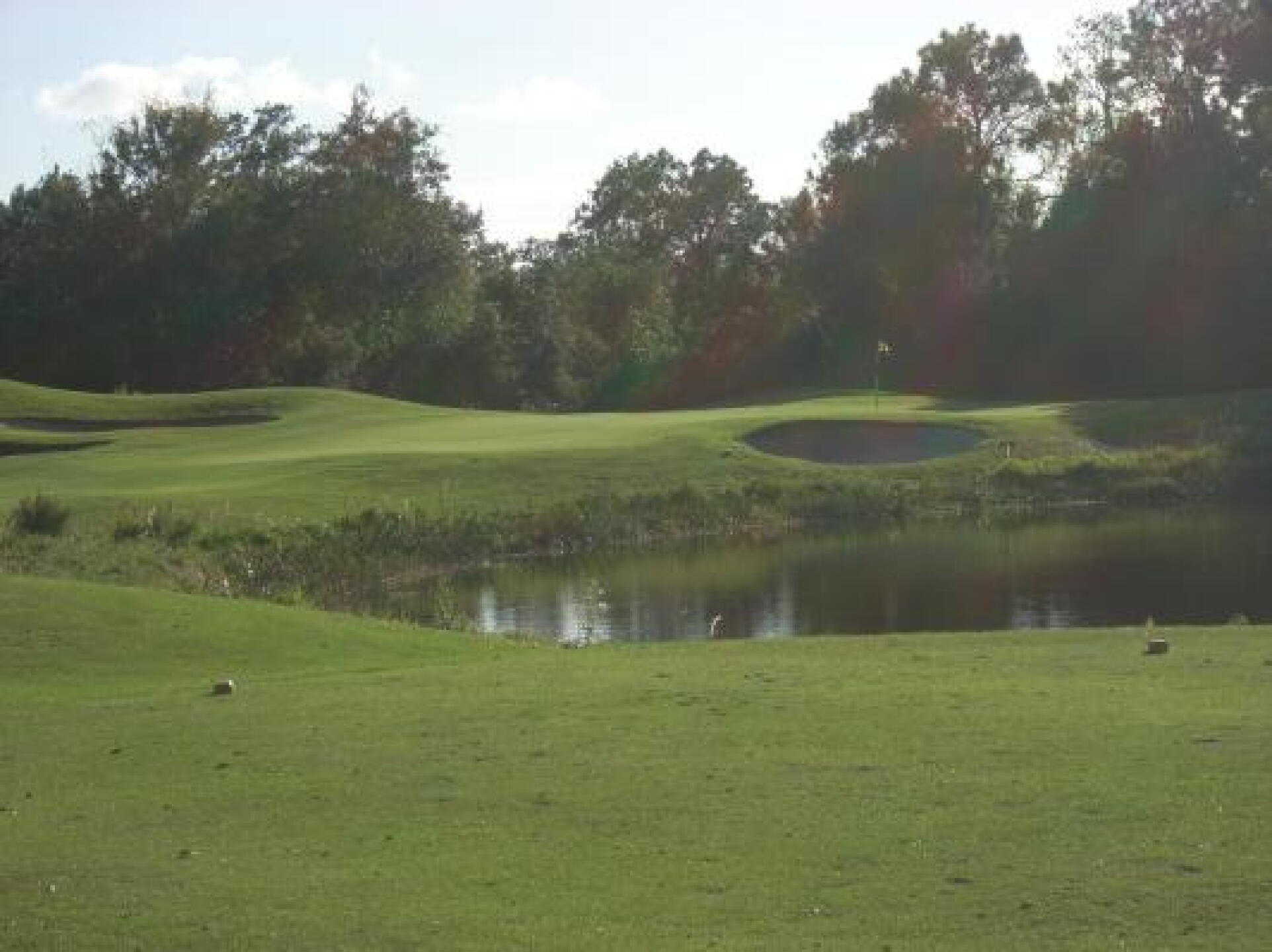 Number 16 is a beautifully framed Par 3 (Photo submitted by u000003407679 on 12/10/2013)