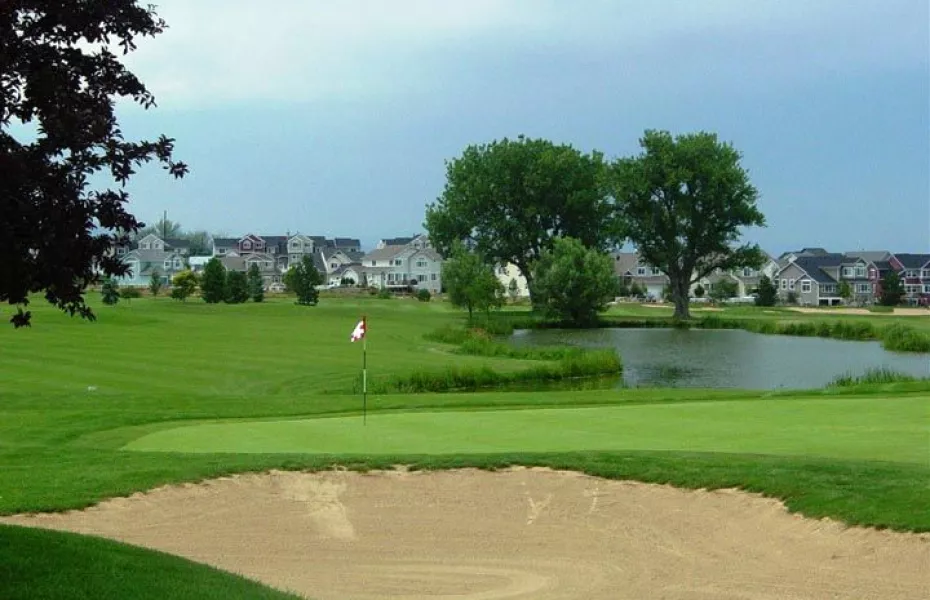 Indian Peaks GC: 9th green