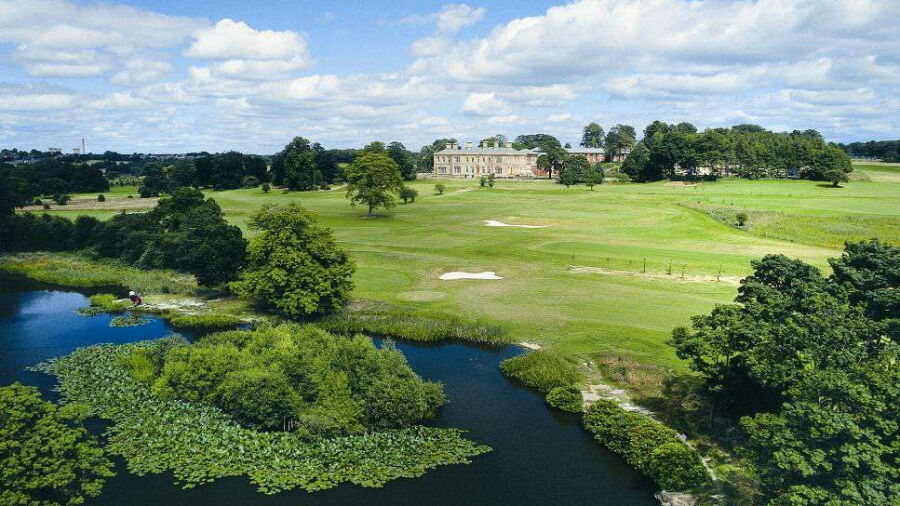 Oulton Hall GC: aerial view