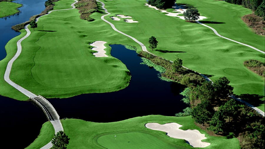 Thistle GC: Aerial view