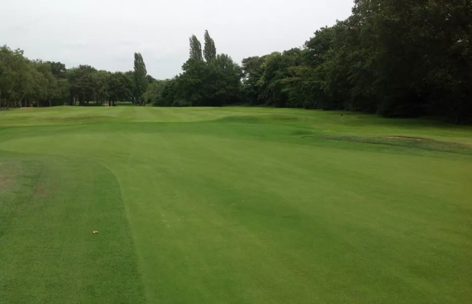 14th green at Moselely