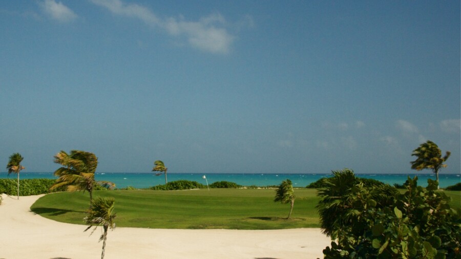 El Camaleon Golf Club in Mexico - hole 15