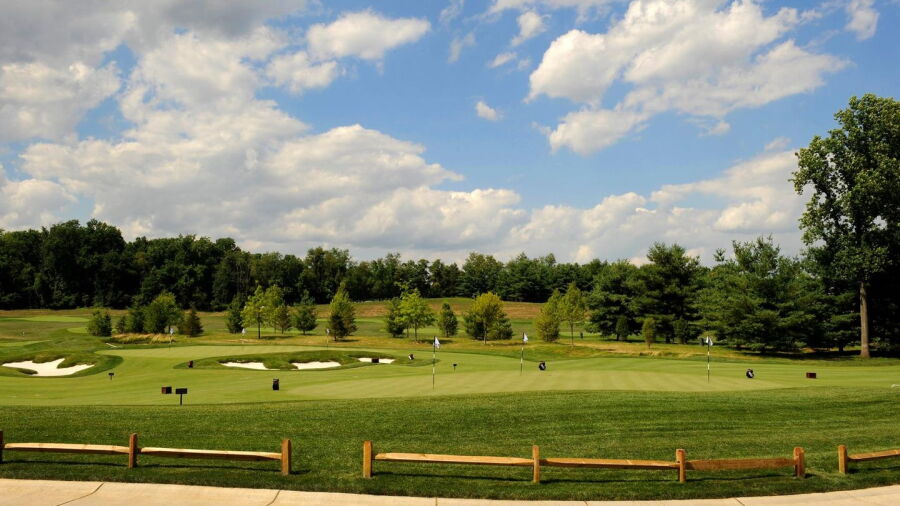 TPC Potomac at Avenel Farm: Puttin green