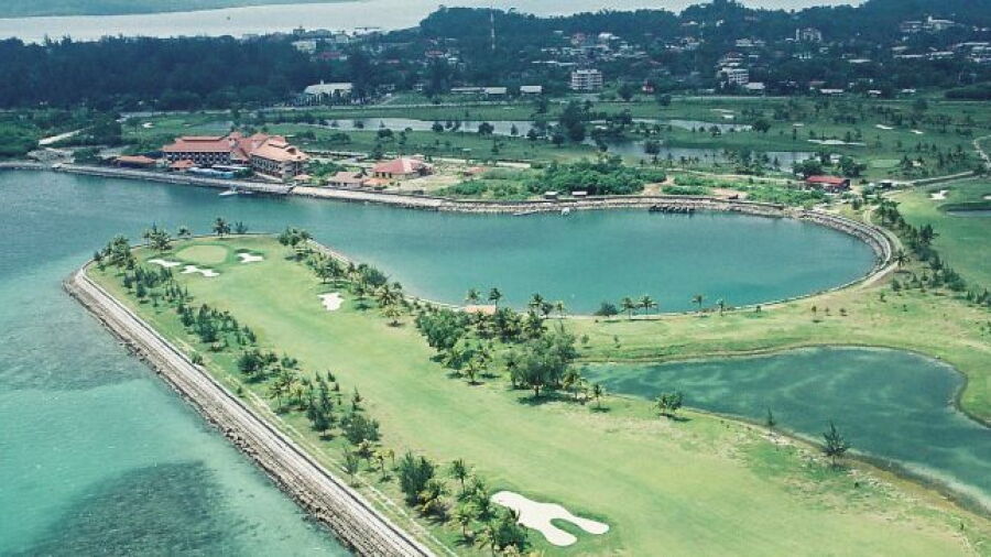 Kudat Golf & Marina Resort: Aerial view