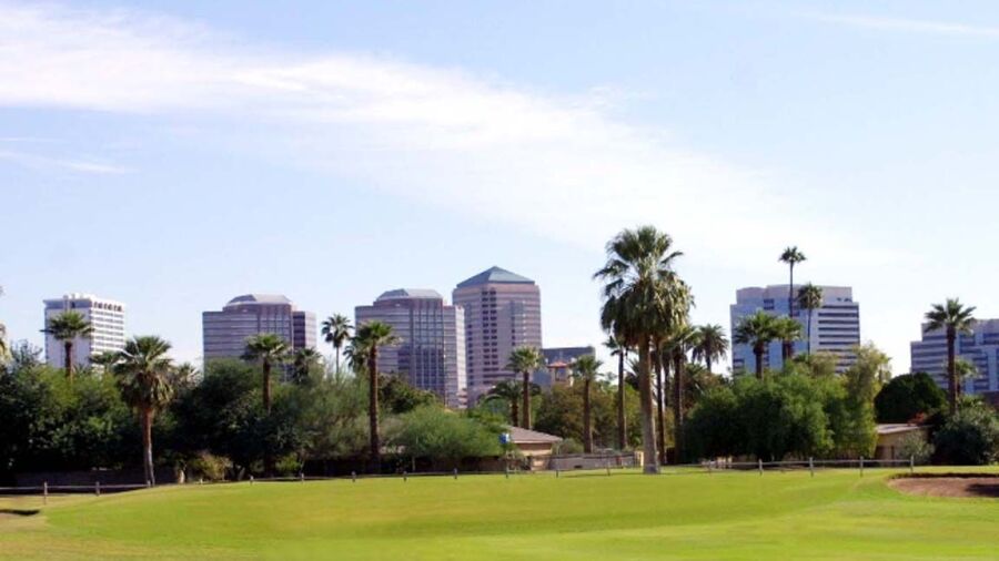 Encanto Golf Course: View from #1