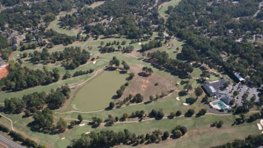 Rock Hill CC: Aerial view