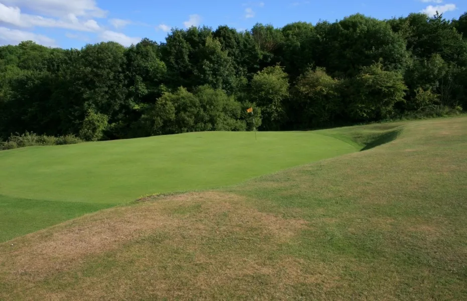 Royston GC: 1st green
