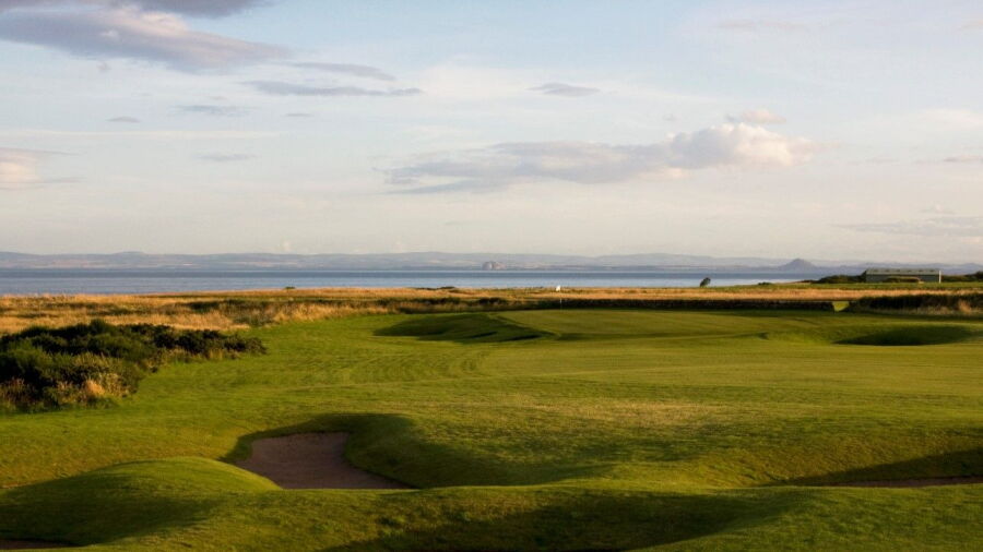 The 16th hole on the Craighead Links