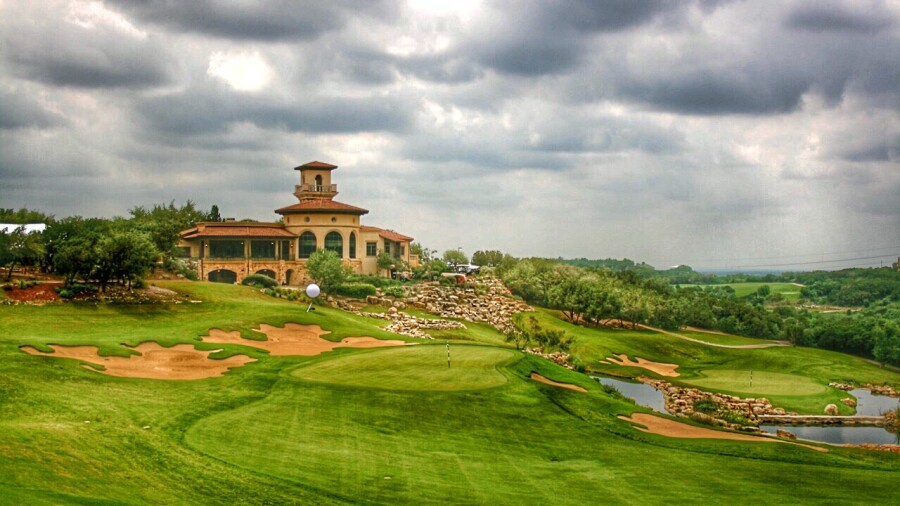 Clubhouse at La Cantera Resort's Palmer Course