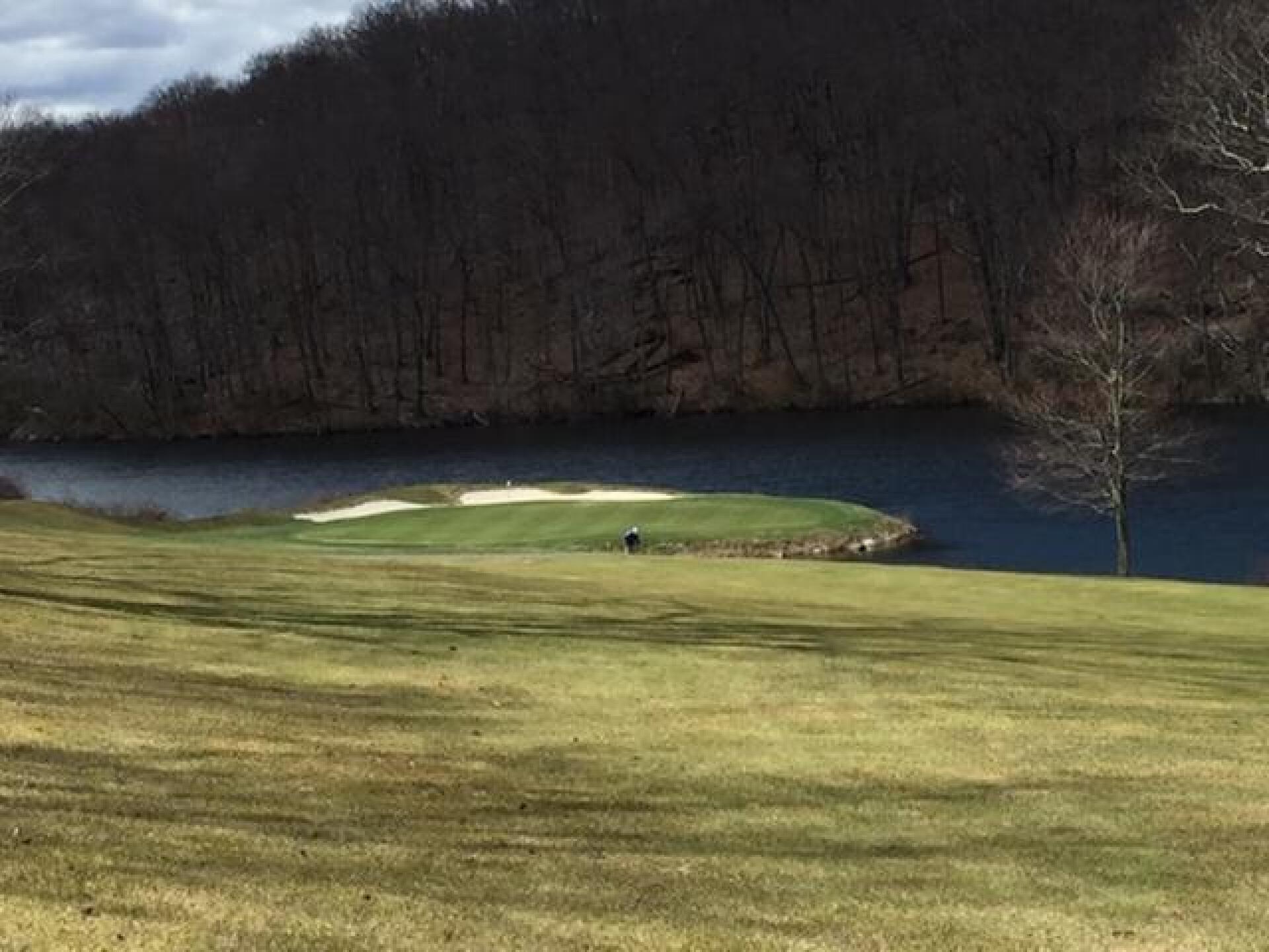 Richter's iconic 12th hole in April (Photo submitted by u784867660 on 04/10/2019)