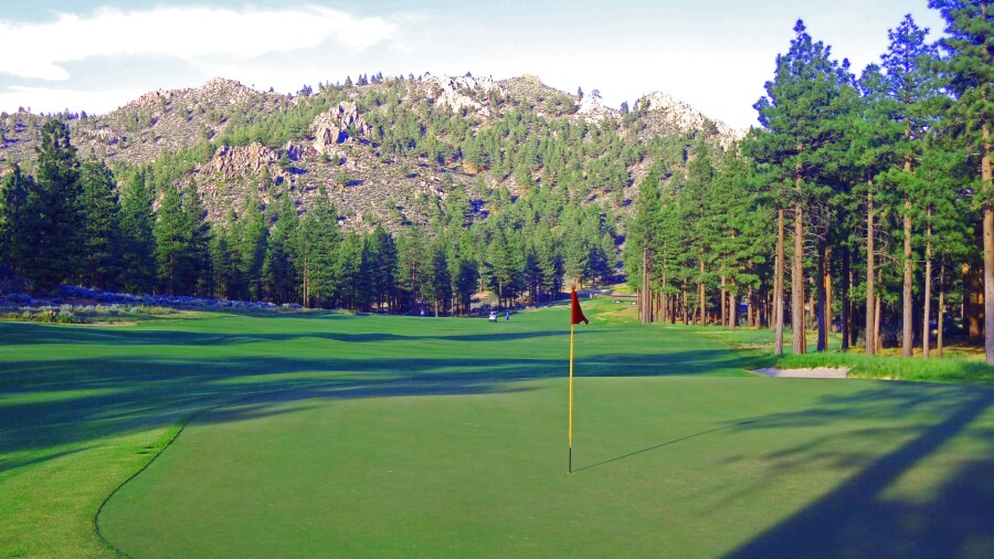 Clear Creek Tahoe golf course - 1st hole