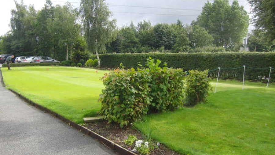 Sandfield GC & Driving Range: Practice area