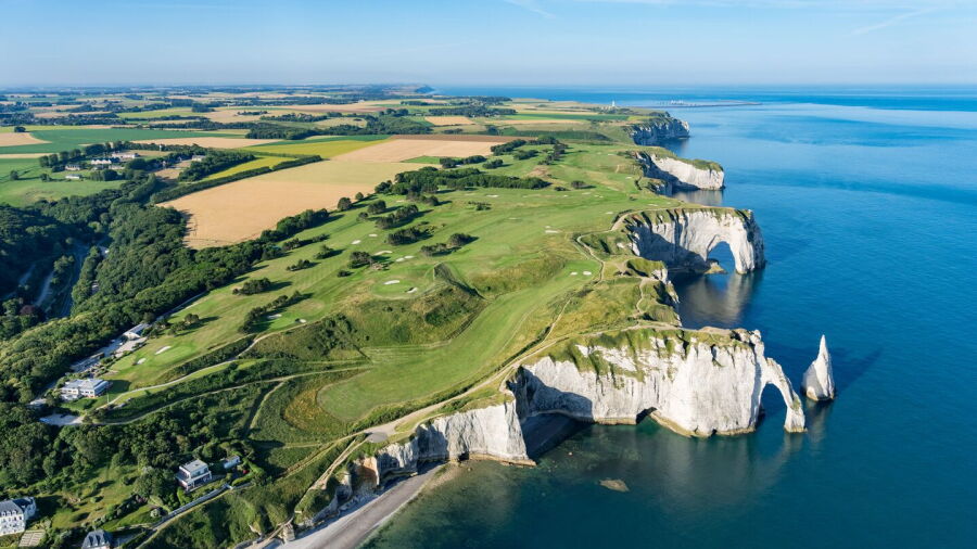 Etretat GC: Aerial