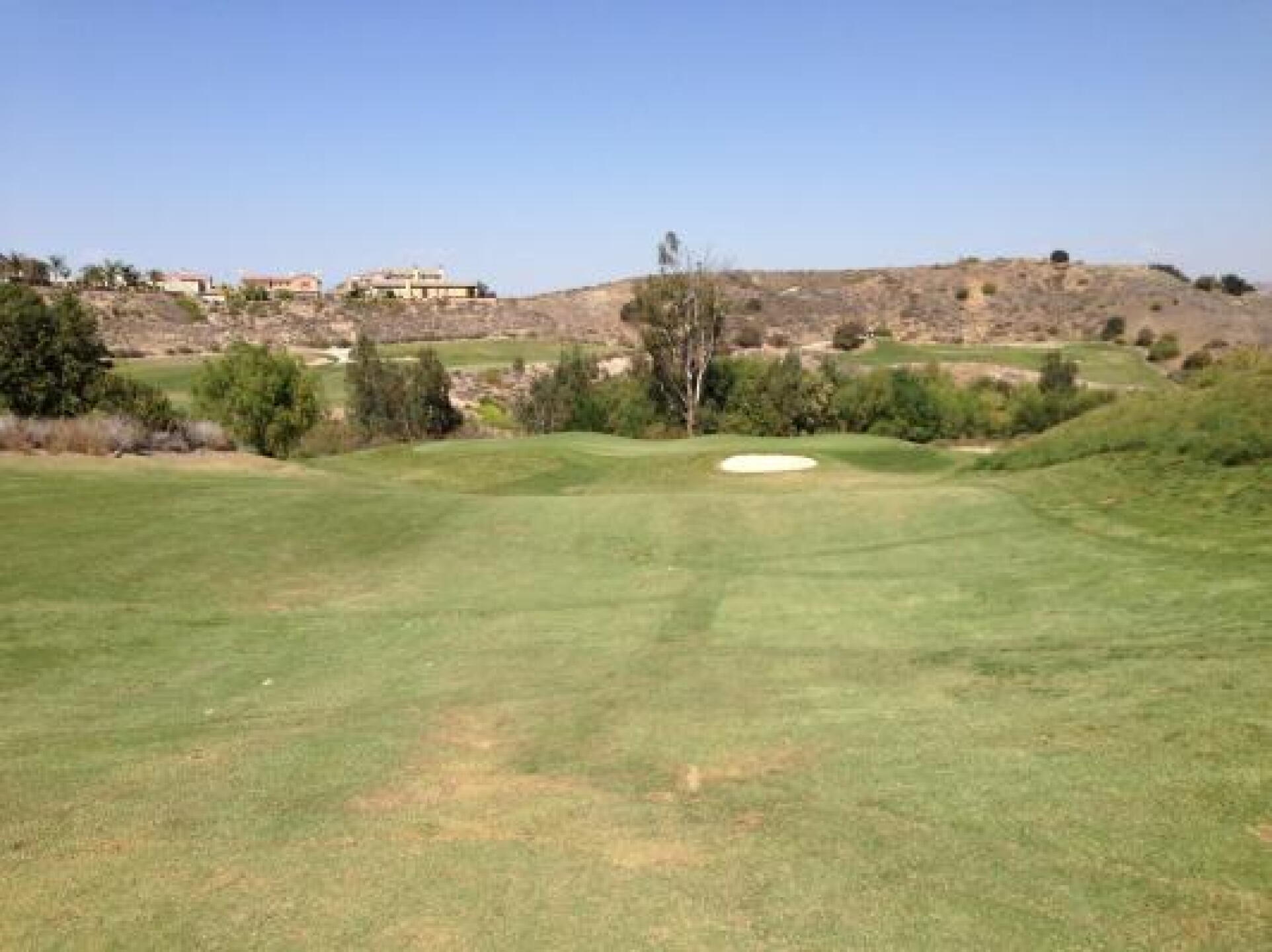 One of the greens, 40 yards wide and very skinny (Photo submitted by sweedenmcgee on 04/29/2013)