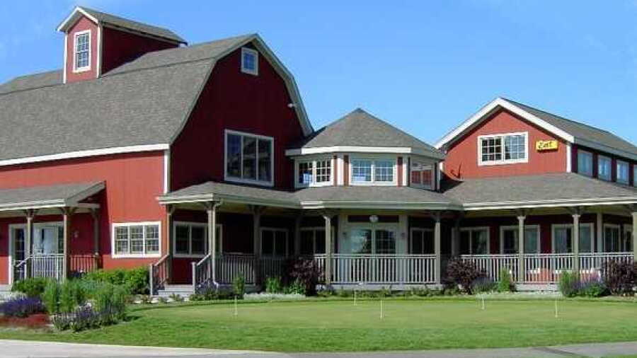 Tanna Farms GC: clubhouse