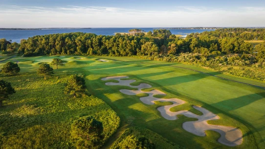 Rum Pointe - aerial view 