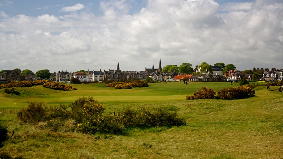 Leven Links golf course - Open Championship qualifying