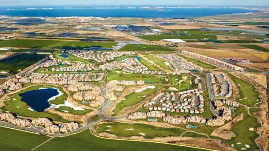 Mar Menor Golf Resort: Aerial view